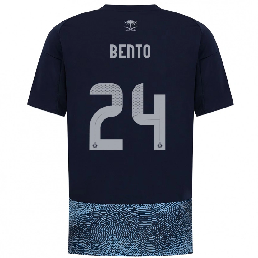 Danxen Herren Bento #24 Marineblau Himmelblau Auswärtstrikot Trikot 2025/26 T-Shirt Österreich