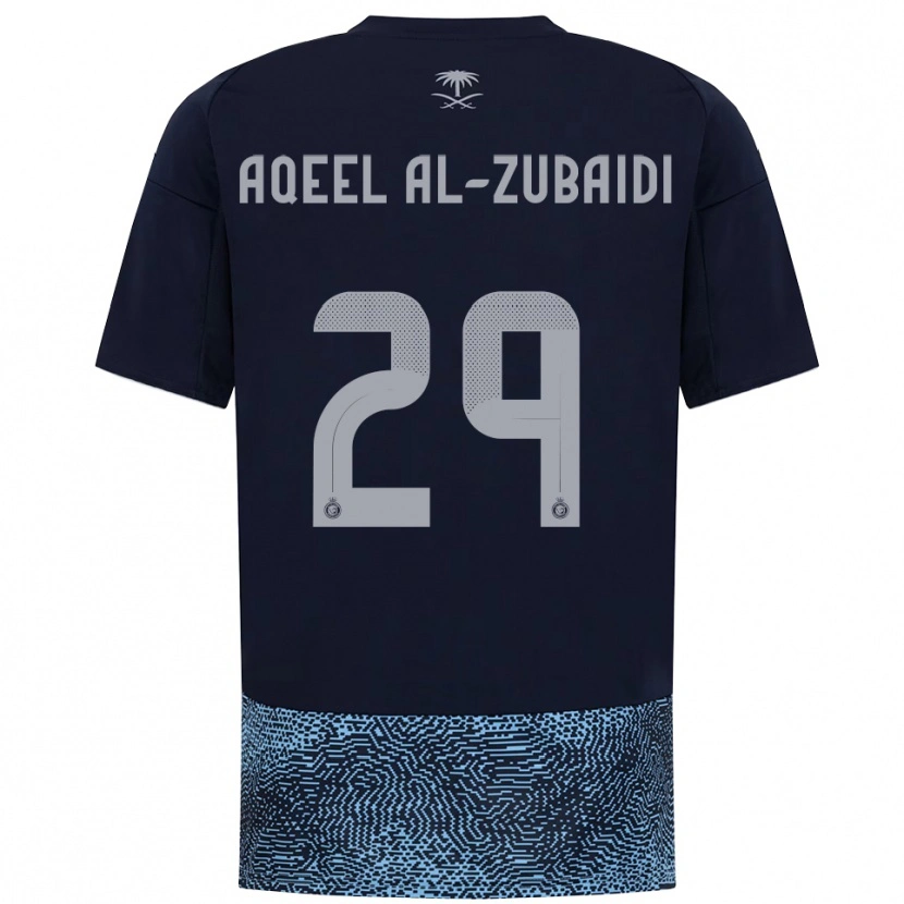 Danxen Herren Fahad Aqeel Al-Zubaidi #29 Marineblau Himmelblau Auswärtstrikot Trikot 2025/26 T-Shirt Österreich