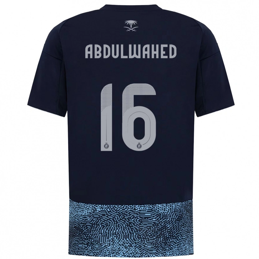 Danxen Herren Ghader Abdulwahed #16 Marineblau Himmelblau Auswärtstrikot Trikot 2025/26 T-Shirt Österreich
