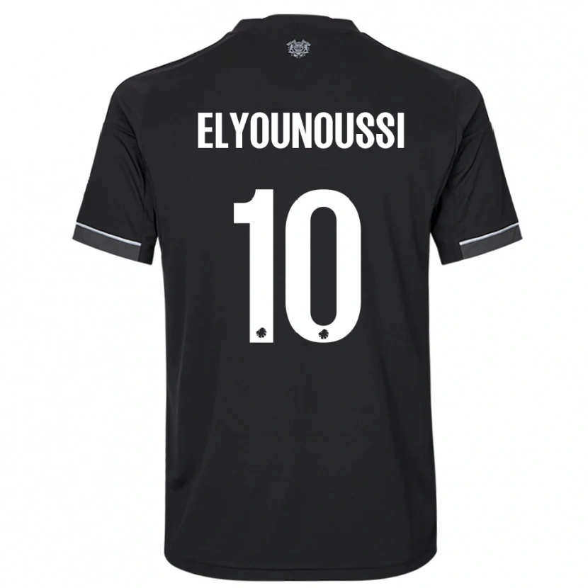 Danxen Herren Mohamed Elyounoussi #10 Schwarz Weiß Auswärtstrikot Trikot 2025/26 T-Shirt Österreich