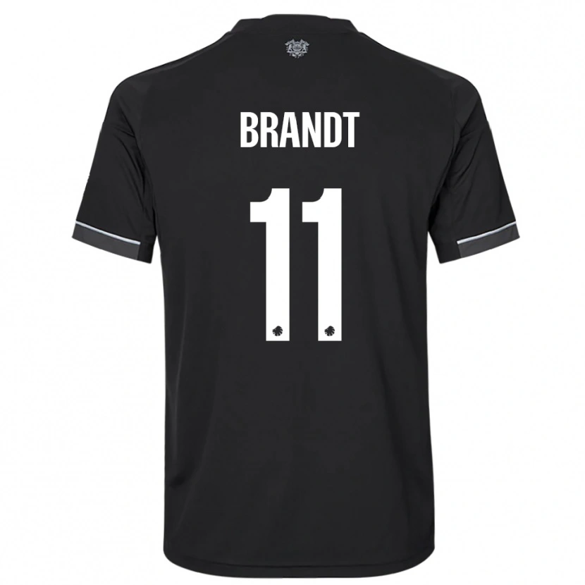 Danxen Herren Emma Brandt #11 Schwarz Weiß Auswärtstrikot Trikot 2025/26 T-Shirt Österreich