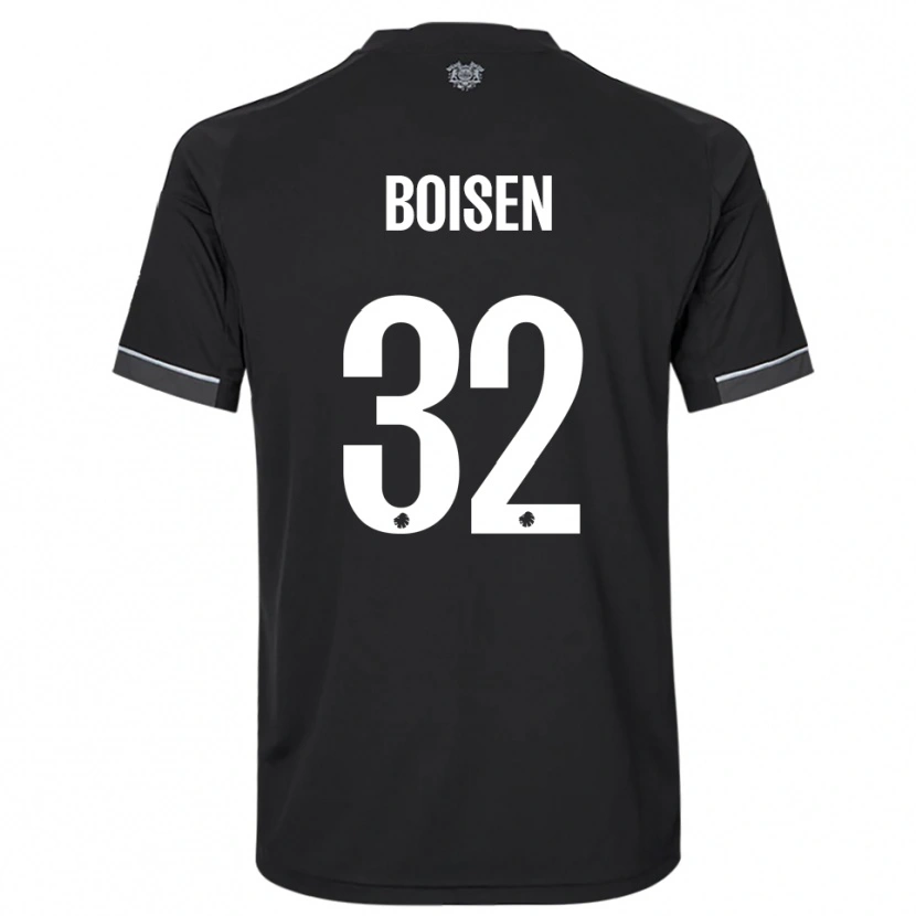 Danxen Herren Frederikke Boisen #32 Schwarz Weiß Auswärtstrikot Trikot 2025/26 T-Shirt Österreich