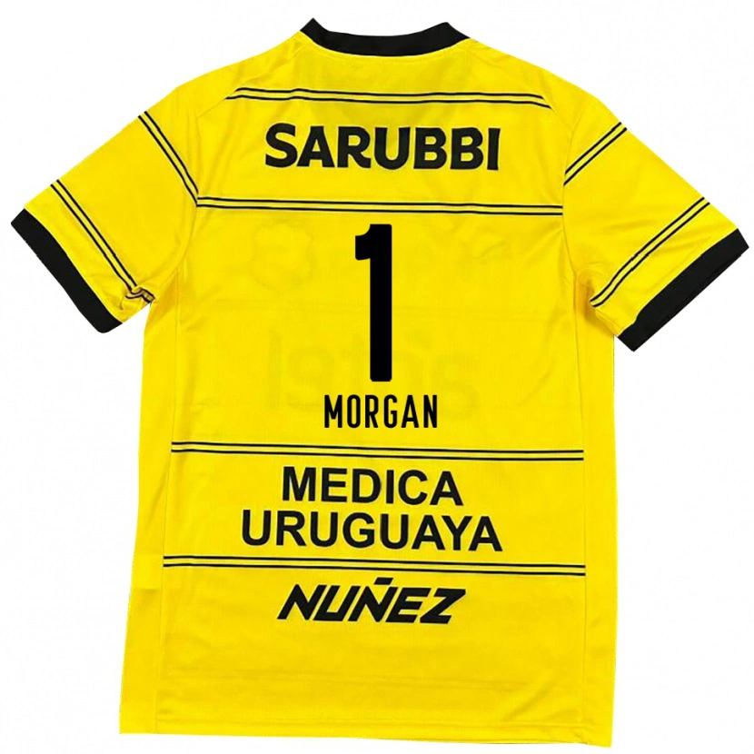 Danxen Herren Kevin Morgan #1 Schwarz Gold Auswärtstrikot Trikot 2025/26 T-Shirt Österreich