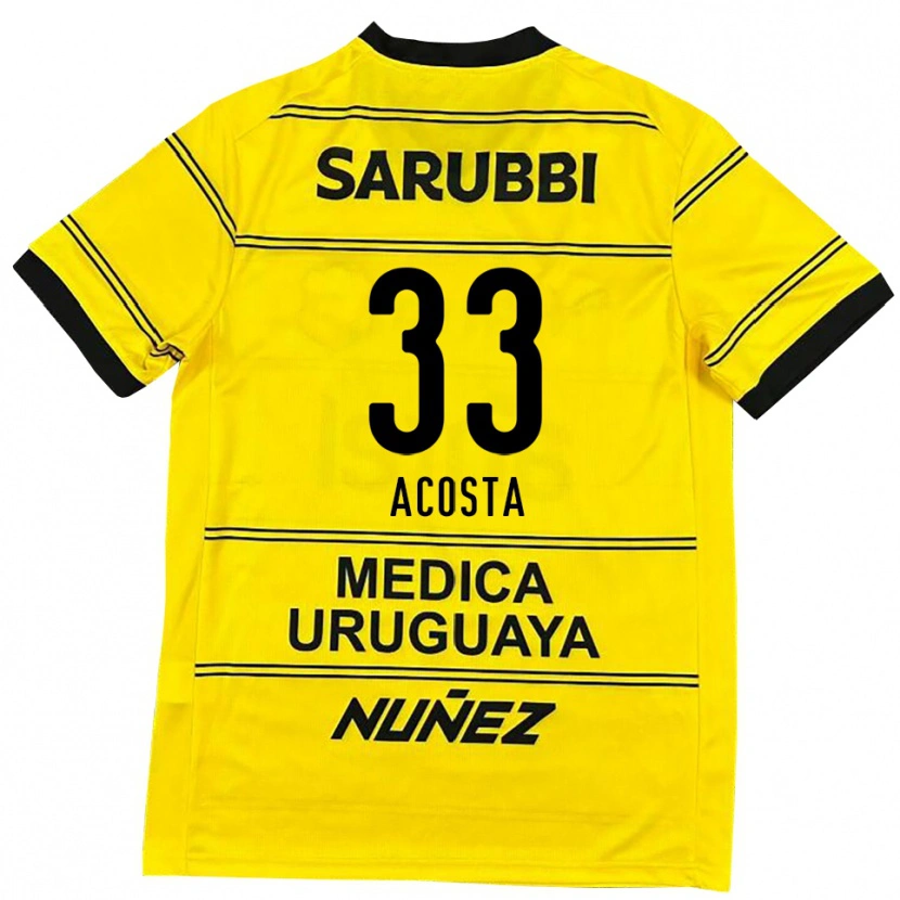 Danxen Herren Nahuel Acosta #33 Schwarz Gold Auswärtstrikot Trikot 2025/26 T-Shirt Österreich