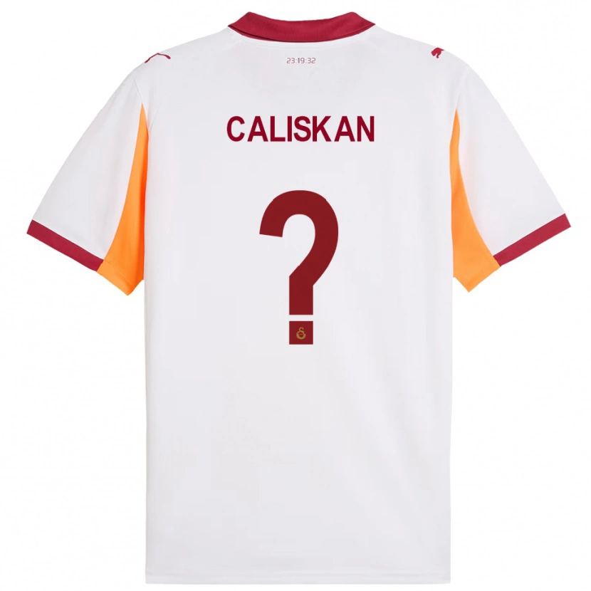 Danxen Herren Mahmuthan Caliskan #0 Weiß Rot Auswärtstrikot Trikot 2025/26 T-Shirt Österreich