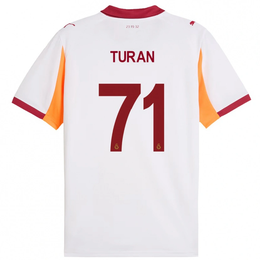 Danxen Herren Hasan Turan #71 Weiß Rot Auswärtstrikot Trikot 2025/26 T-Shirt Österreich