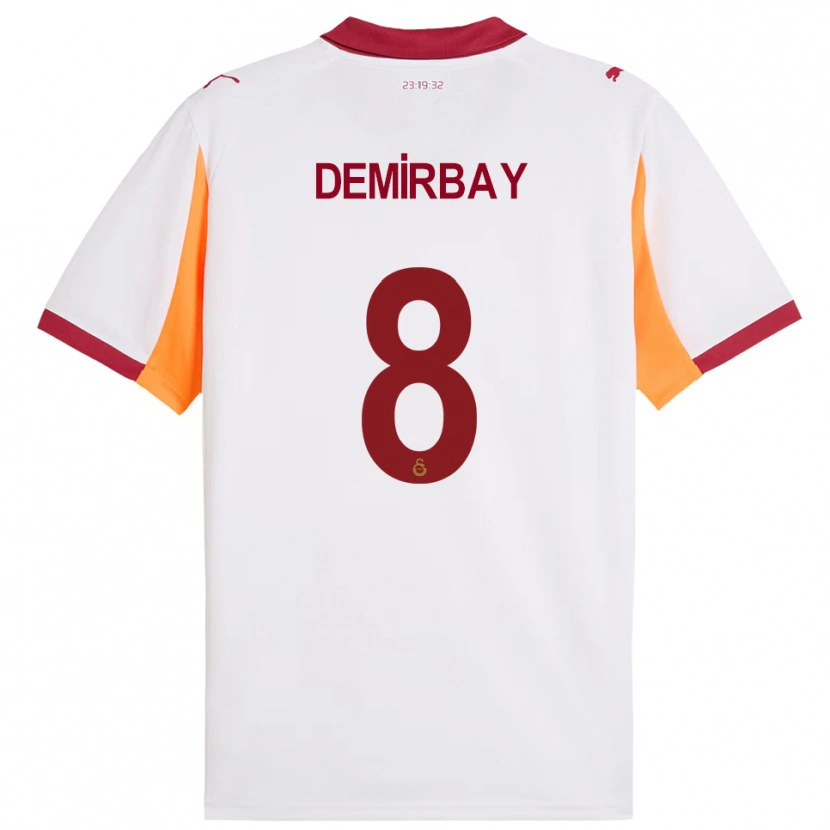 Danxen Herren Kerem Demirbay #8 Weiß Rot Auswärtstrikot Trikot 2025/26 T-Shirt Österreich