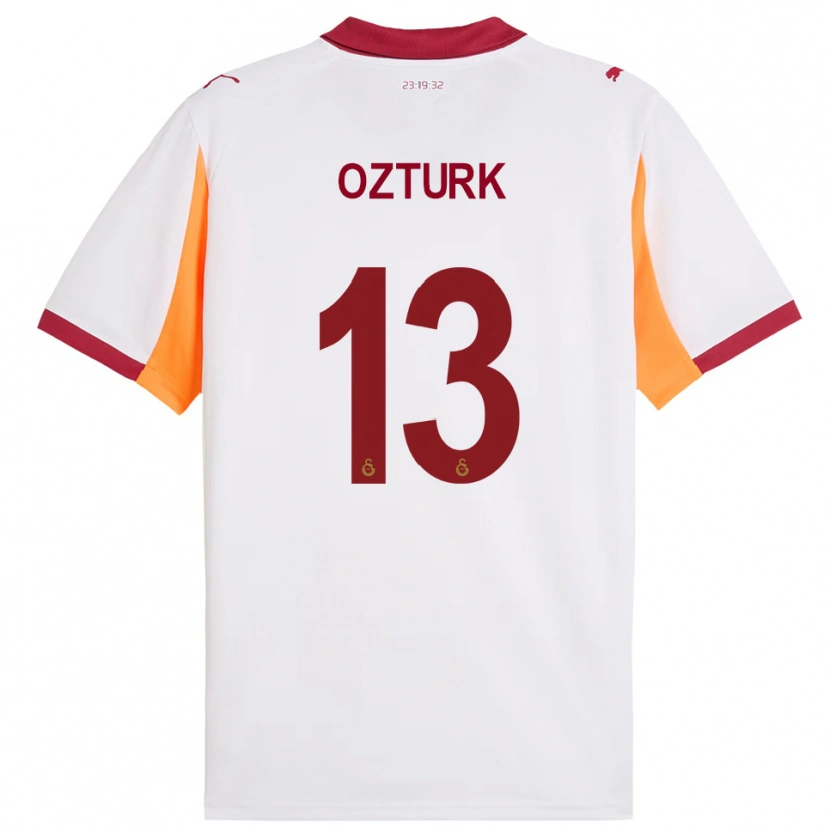 Danxen Herren Fatma Sare Öztürk #13 Weiß Rot Auswärtstrikot Trikot 2025/26 T-Shirt Österreich