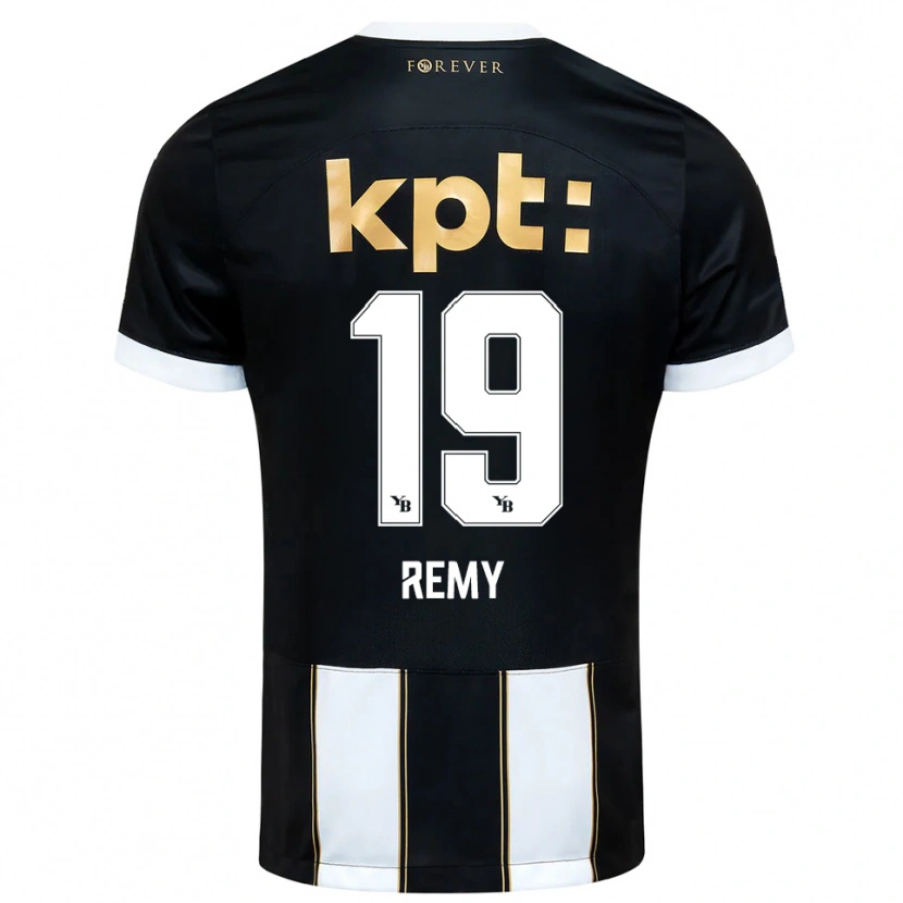 Danxen Herren Audrey Remy #19 Schwarz Weiß Auswärtstrikot Trikot 2025/26 T-Shirt Österreich