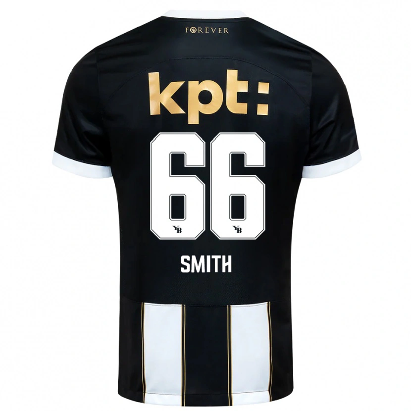Danxen Herren Rhodri Smith #66 Schwarz Weiß Auswärtstrikot Trikot 2025/26 T-Shirt Österreich