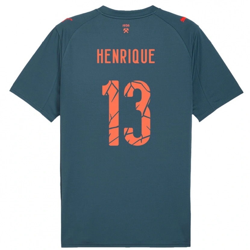 Danxen Herren Pedro Henrique #13 Marineblau Rot Auswärtstrikot Trikot 2025/26 T-Shirt Österreich