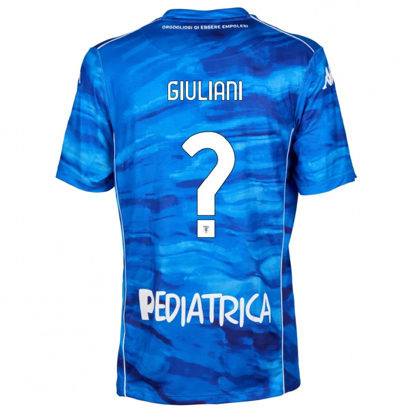 Danxen Damen Nicholas Giuliani #0 Blau Weiß Heimtrikot Trikot 2025/26 T-Shirt Österreich