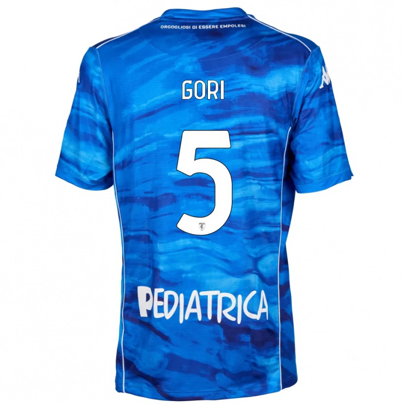 Danxen Damen Alessandro Gori #5 Blau Weiß Heimtrikot Trikot 2025/26 T-Shirt Österreich