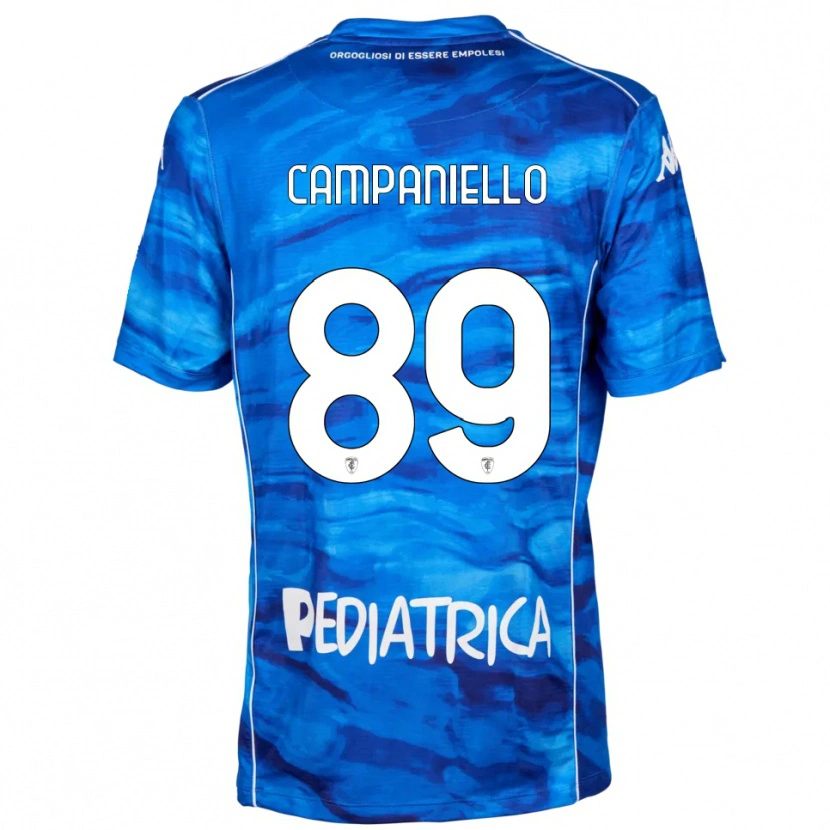Danxen Damen Thomas Campaniello #89 Blau Weiß Heimtrikot Trikot 2025/26 T-Shirt Österreich