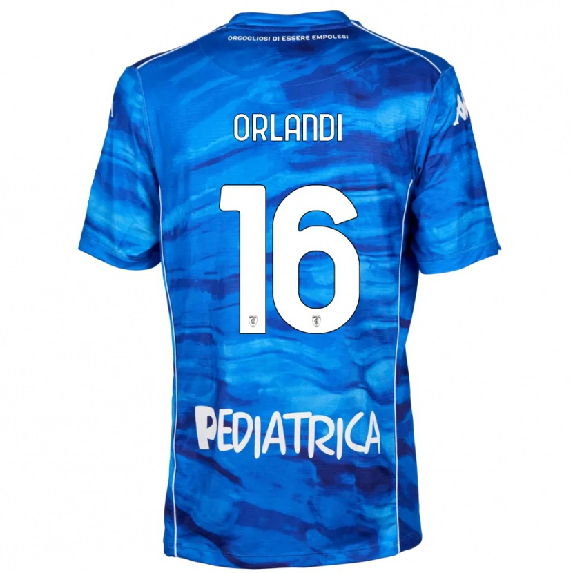 Danxen Damen Alan Orlandi #16 Blau Weiß Heimtrikot Trikot 2025/26 T-Shirt Österreich