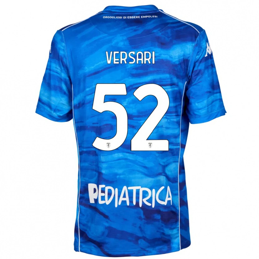 Danxen Damen Francesco Versari #52 Blau Weiß Heimtrikot Trikot 2025/26 T-Shirt Österreich