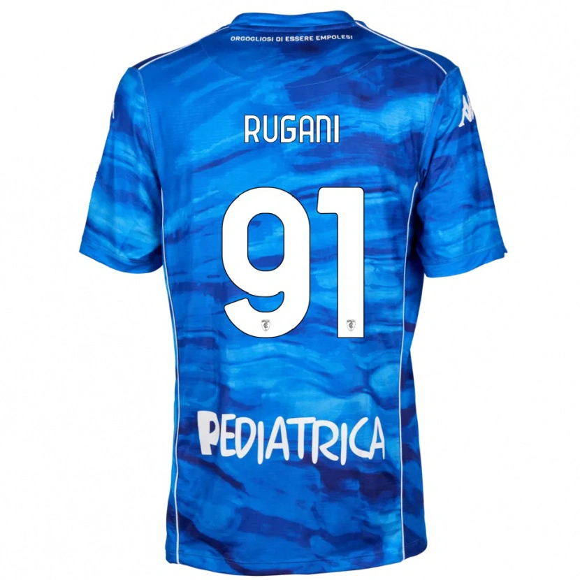 Danxen Damen Tommaso Rugani #91 Blau Weiß Heimtrikot Trikot 2025/26 T-Shirt Österreich