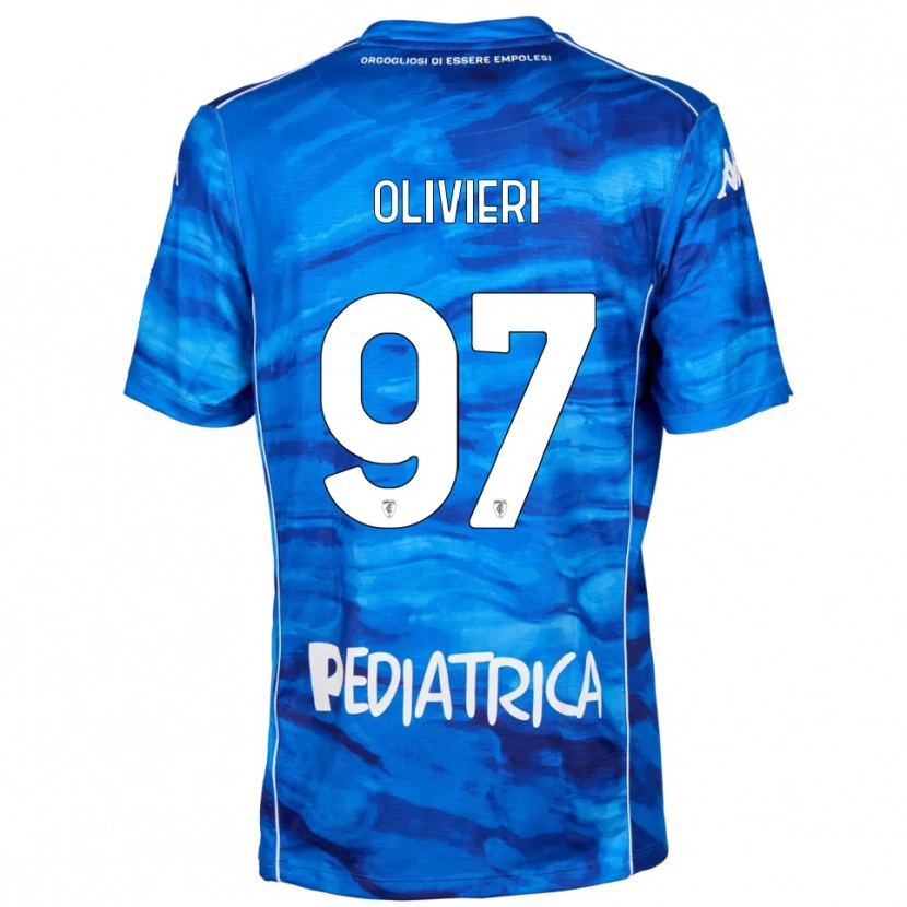 Danxen Damen Alessandro Olivieri #97 Blau Weiß Heimtrikot Trikot 2025/26 T-Shirt Österreich