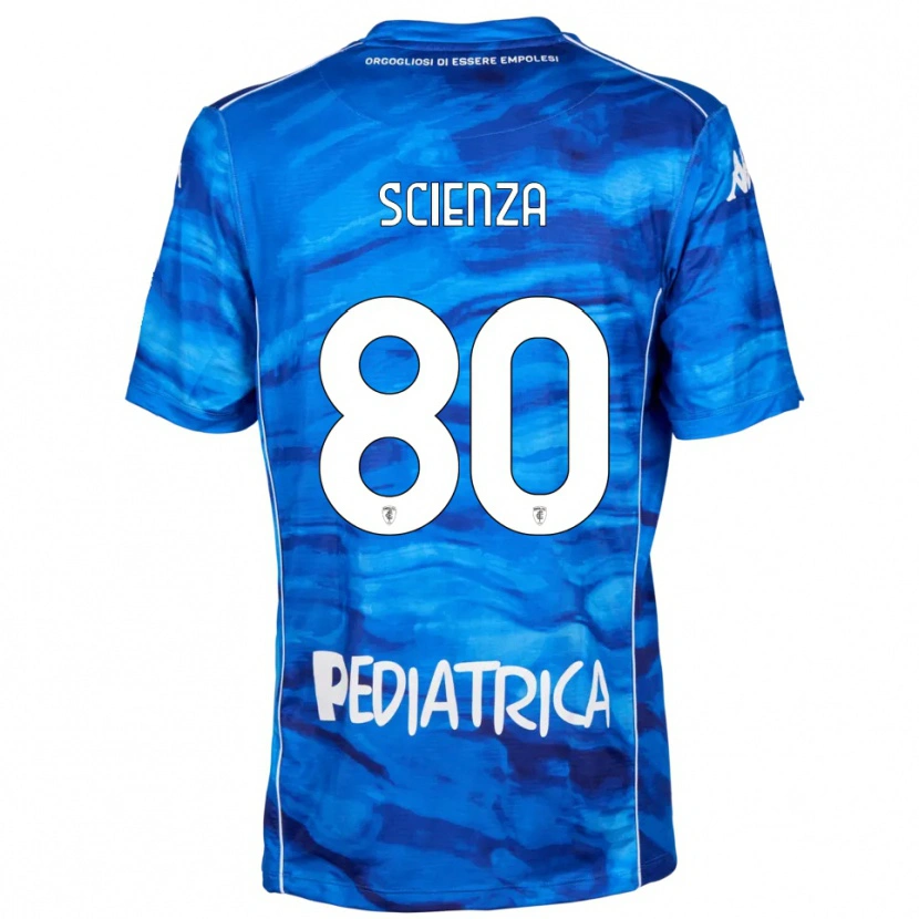 Danxen Damen Michele Scienza #80 Blau Weiß Heimtrikot Trikot 2025/26 T-Shirt Österreich