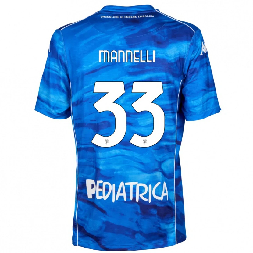 Danxen Damen Matteo Mannelli #33 Blau Weiß Heimtrikot Trikot 2025/26 T-Shirt Österreich