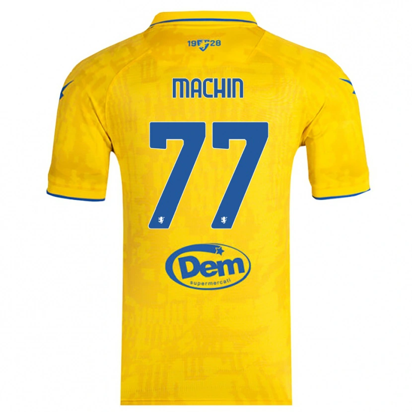 Danxen Damen José Machín #77 Gelb Blau Heimtrikot Trikot 2025/26 T-Shirt Österreich