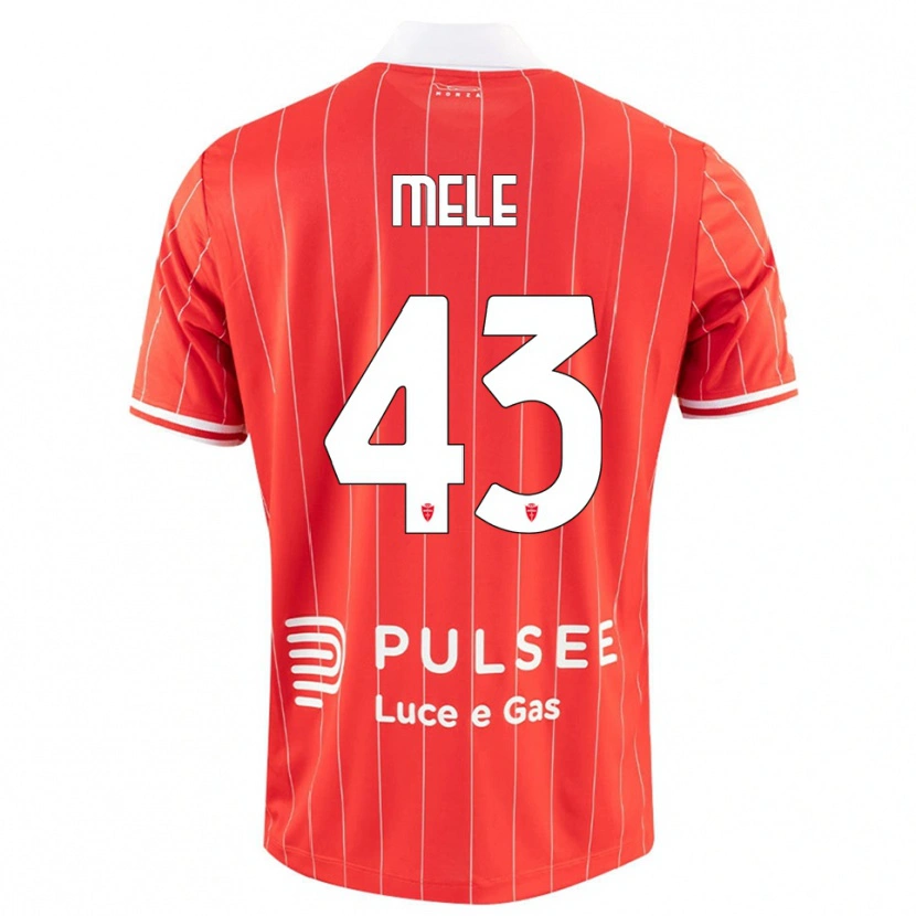 Danxen Damen Fabio Mele #43 Rot Weiß Heimtrikot Trikot 2025/26 T-Shirt Österreich