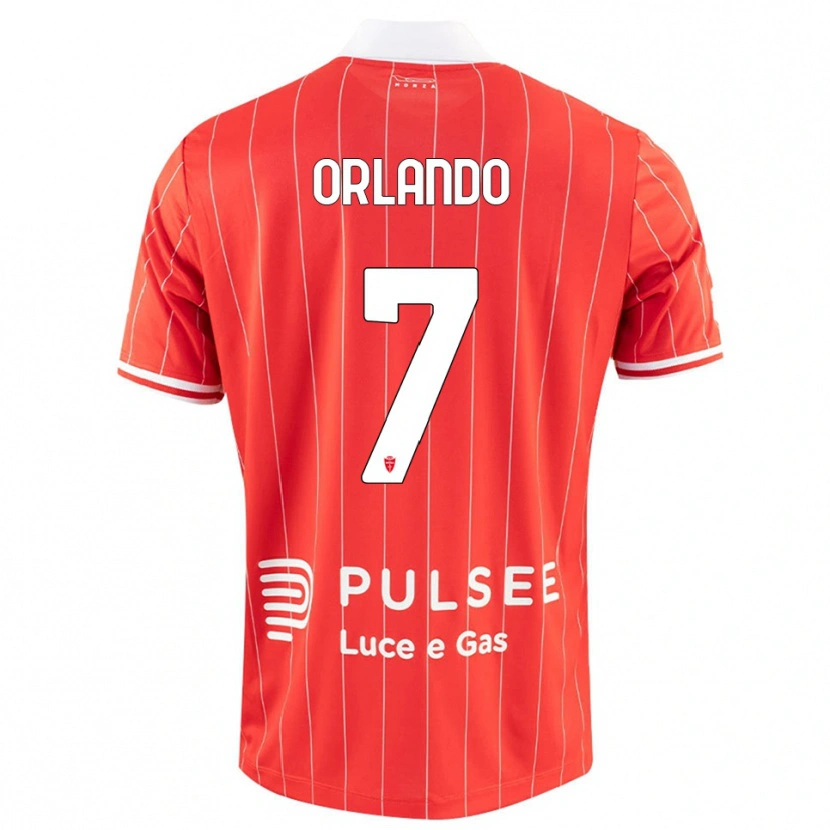 Danxen Damen Andrea Orlando #7 Rot Weiß Heimtrikot Trikot 2025/26 T-Shirt Österreich