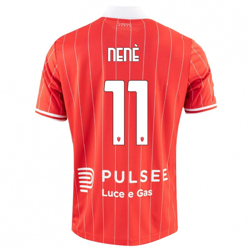 Danxen Damen Stephen Nenè #11 Rot Weiß Heimtrikot Trikot 2025/26 T-Shirt Österreich