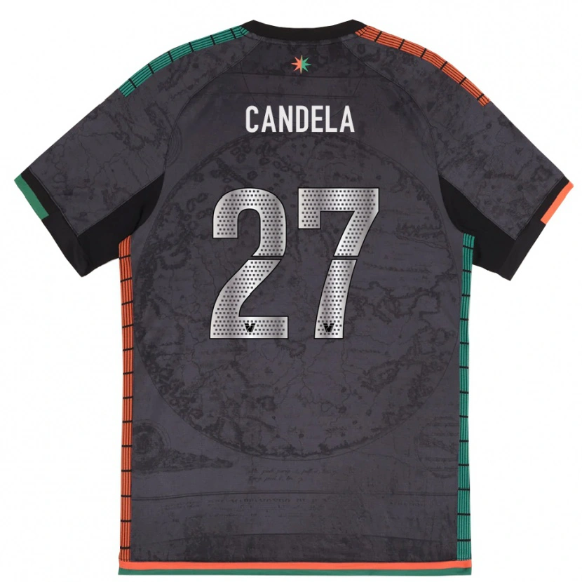 Danxen Damen Antonio Candela #27 Dunkelgrau Heimtrikot Trikot 2025/26 T-Shirt Österreich
