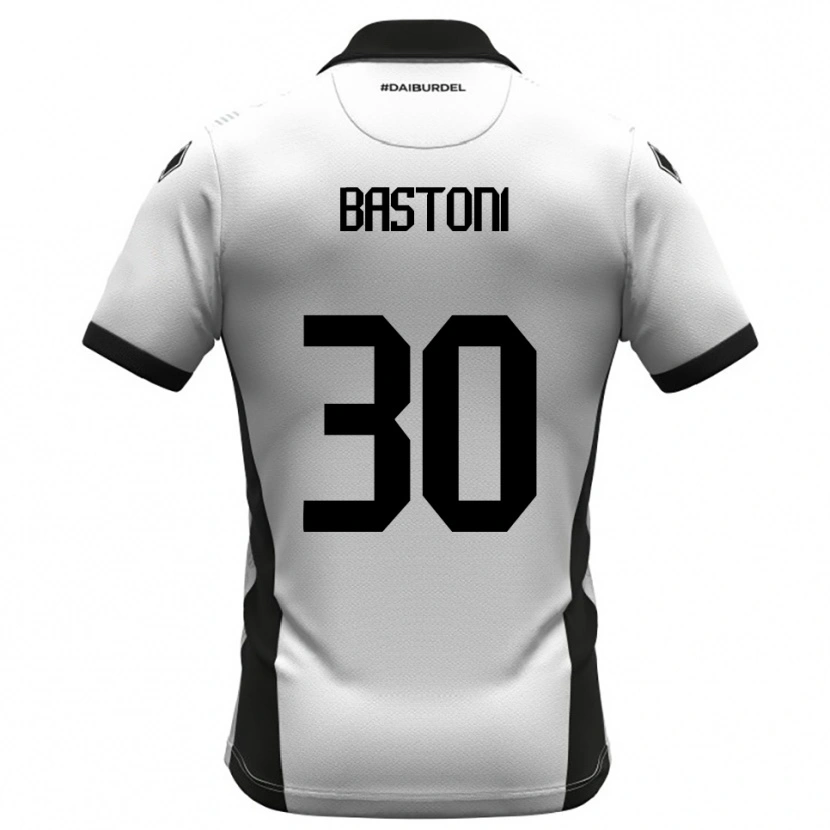 Danxen Damen Simone Bastoni #30 Weiß Schwarz Orange Heimtrikot Trikot 2025/26 T-Shirt Österreich