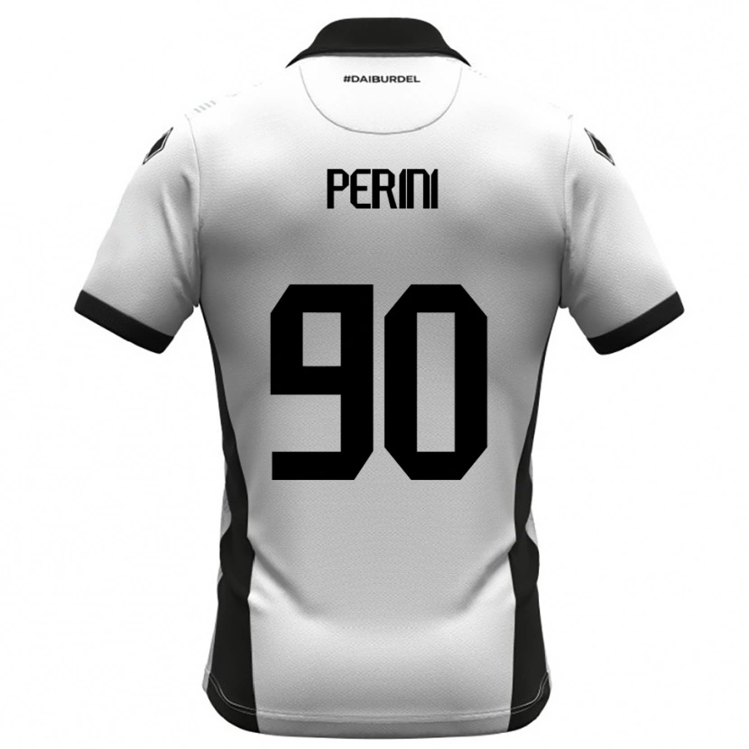 Danxen Damen Giovanni Perini #90 Weiß Schwarz Orange Heimtrikot Trikot 2025/26 T-Shirt Österreich