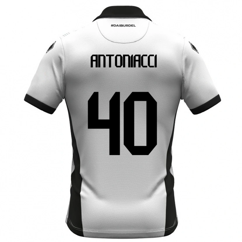 Danxen Damen Augusto Antoniacci #40 Weiß Schwarz Orange Heimtrikot Trikot 2025/26 T-Shirt Österreich
