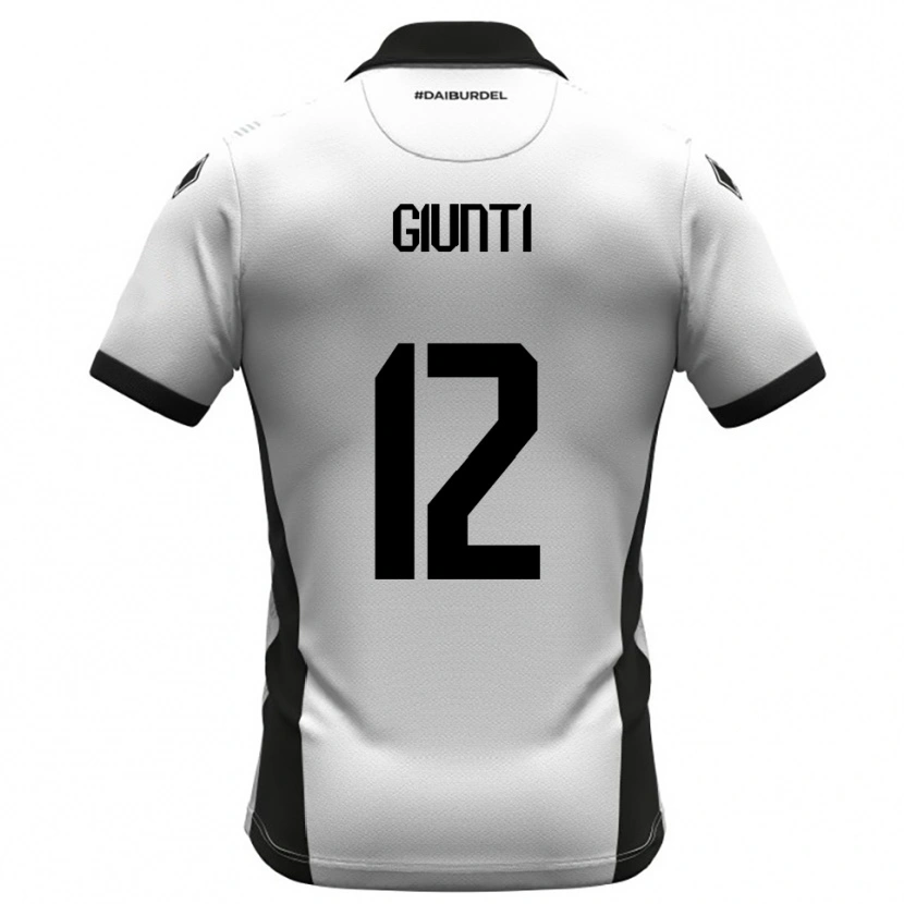 Danxen Damen Alessandro Giunti #12 Weiß Schwarz Orange Heimtrikot Trikot 2025/26 T-Shirt Österreich