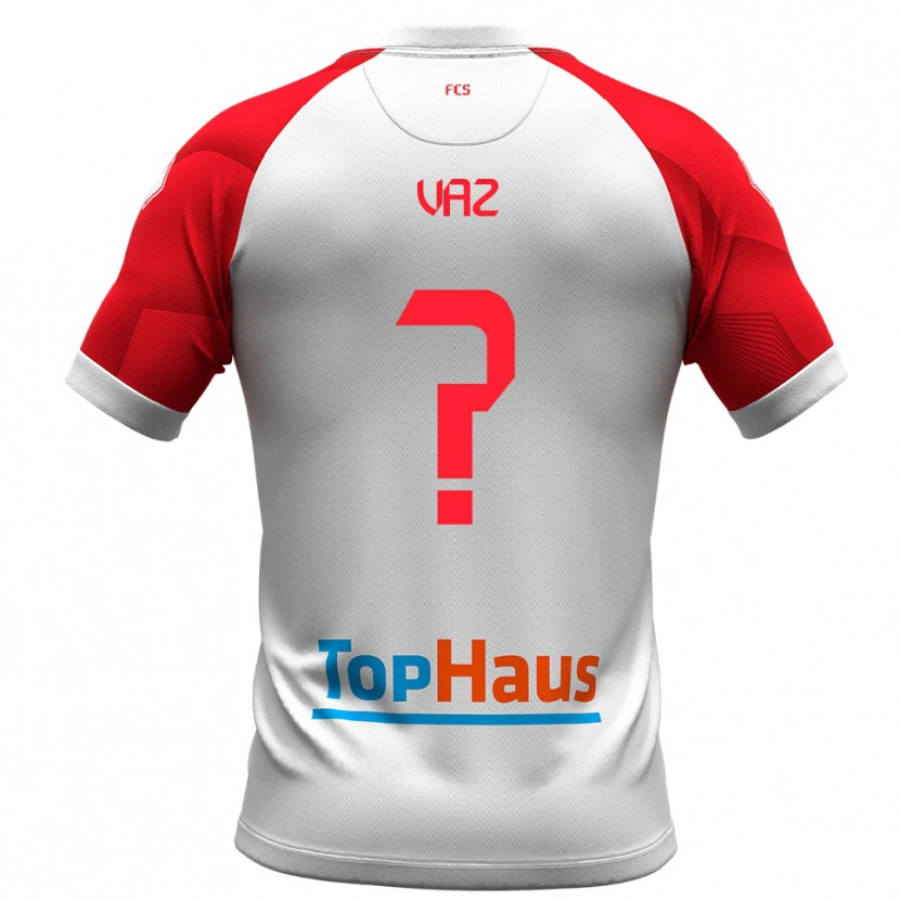 Danxen Damen Pedro Vaz #0 Weiß Rot Heimtrikot Trikot 2025/26 T-Shirt Österreich