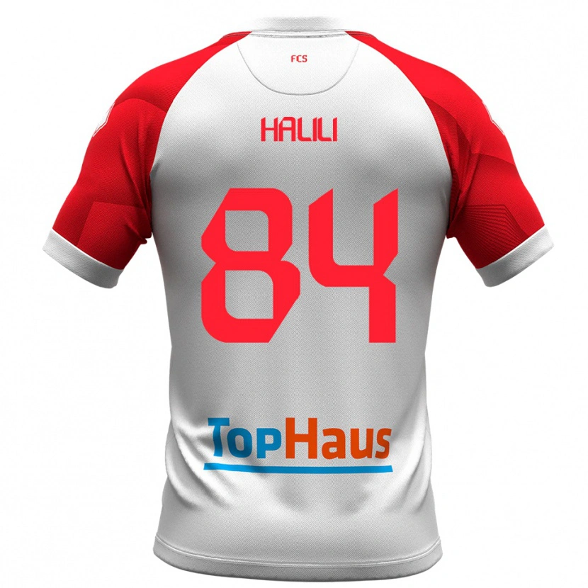 Danxen Damen Renato Halili #84 Weiß Rot Heimtrikot Trikot 2025/26 T-Shirt Österreich
