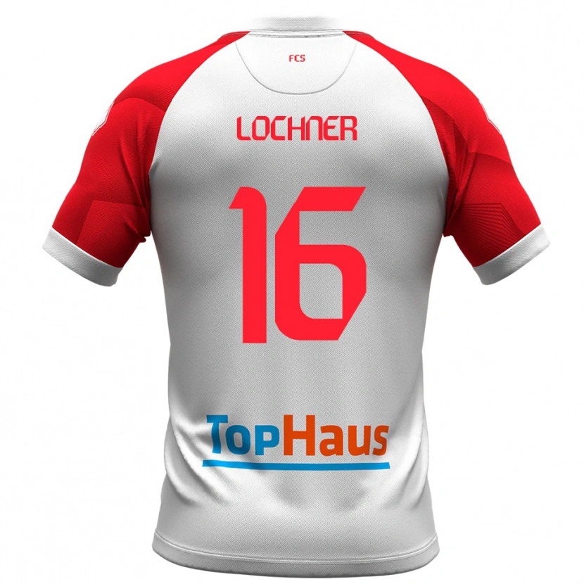 Danxen Damen Filippo Lochner #16 Weiß Rot Heimtrikot Trikot 2025/26 T-Shirt Österreich