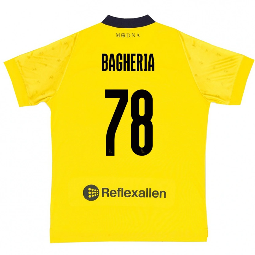 Danxen Damen Fabrizio Bagheria #78 Gelb Marineblau Heimtrikot Trikot 2025/26 T-Shirt Österreich