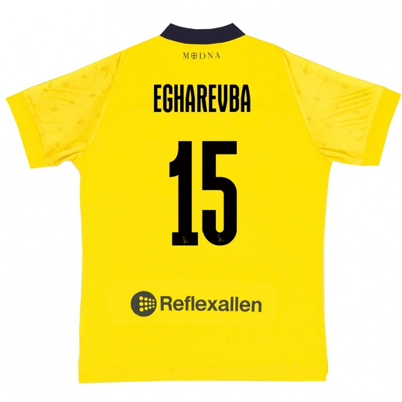 Danxen Damen Treasure Egharevba #15 Gelb Marineblau Heimtrikot Trikot 2025/26 T-Shirt Österreich