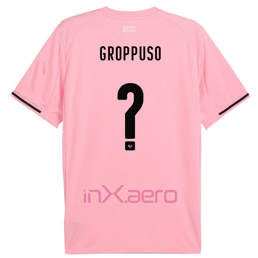 Danxen Damen Gabriele Groppuso #0 Pink Schwarz Heimtrikot Trikot 2025/26 T-Shirt Österreich