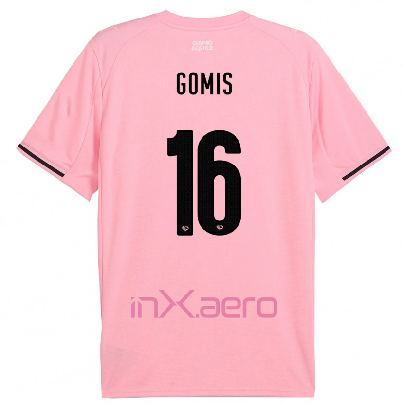 Danxen Damen Alfred Gomis #16 Pink Schwarz Heimtrikot Trikot 2025/26 T-Shirt Österreich