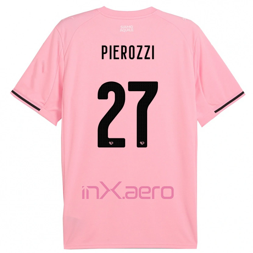 Danxen Damen Niccolò Pierozzi #27 Pink Schwarz Heimtrikot Trikot 2025/26 T-Shirt Österreich