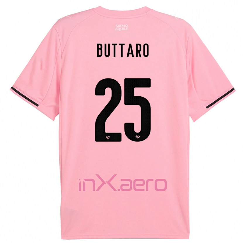 Danxen Damen Alessio Buttaro #25 Pink Schwarz Heimtrikot Trikot 2025/26 T-Shirt Österreich