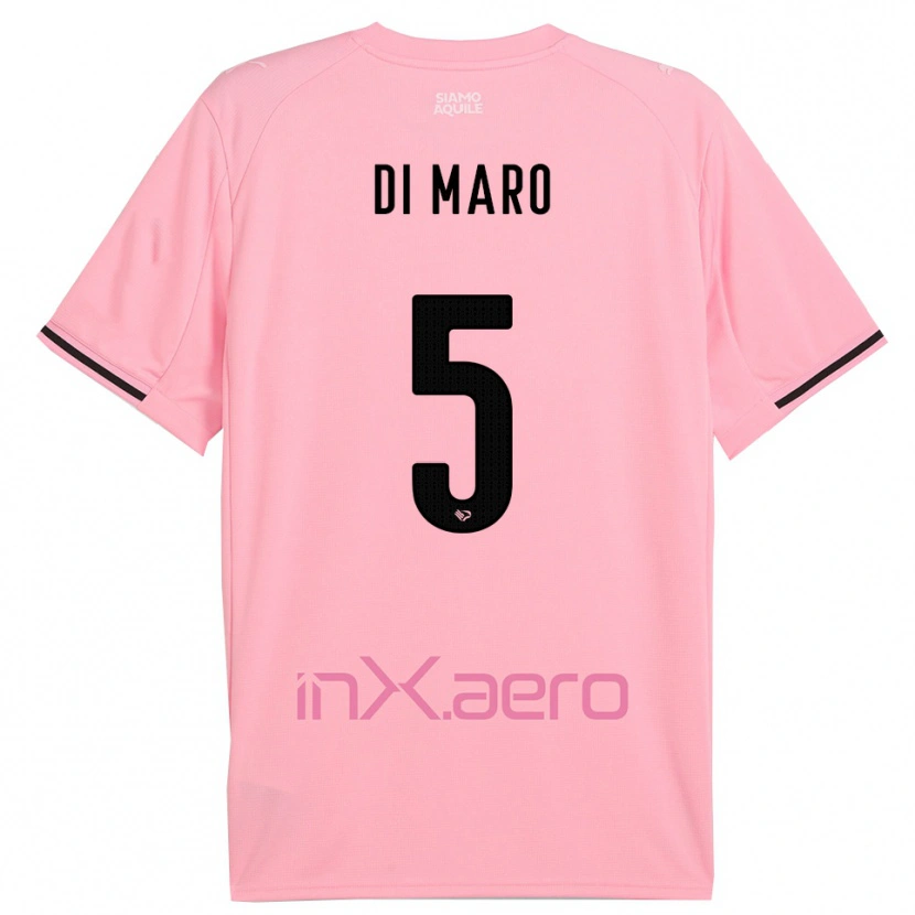 Danxen Damen Filippo Di Maro #5 Pink Schwarz Heimtrikot Trikot 2025/26 T-Shirt Österreich