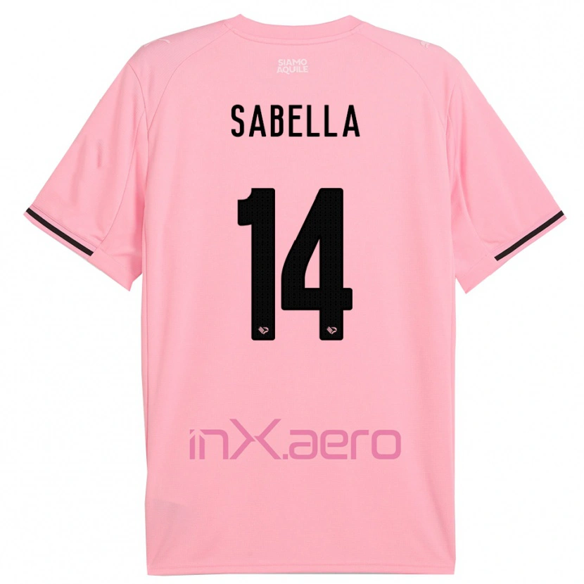 Danxen Damen Alberto Sabella #14 Pink Schwarz Heimtrikot Trikot 2025/26 T-Shirt Österreich