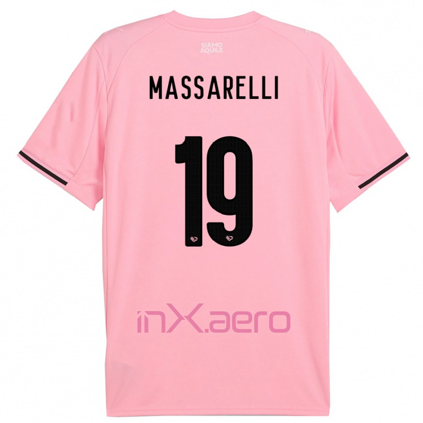 Danxen Damen Francesco Massarelli #19 Pink Schwarz Heimtrikot Trikot 2025/26 T-Shirt Österreich