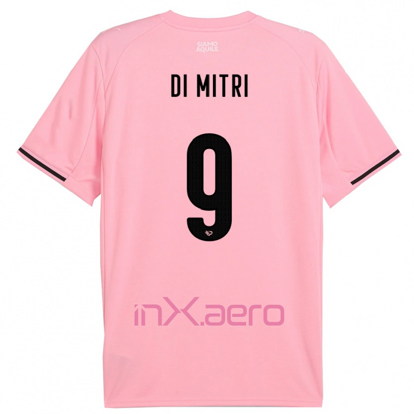 Danxen Damen Salvatore Di Mitri #9 Pink Schwarz Heimtrikot Trikot 2025/26 T-Shirt Österreich