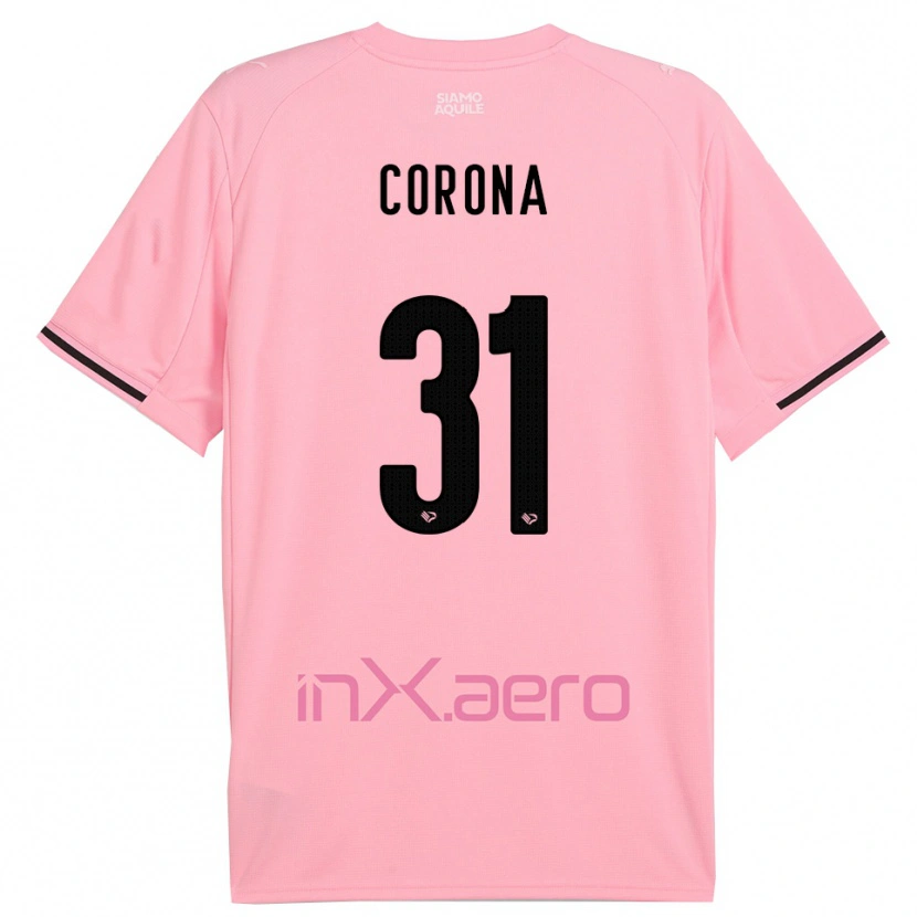 Danxen Damen Giacomo Corona #31 Pink Schwarz Heimtrikot Trikot 2025/26 T-Shirt Österreich