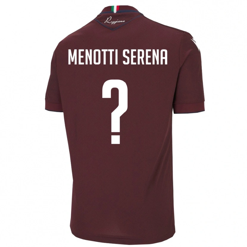 Danxen Damen Toma Menotti Serena #0 Burgund Weiß Heimtrikot Trikot 2025/26 T-Shirt Österreich