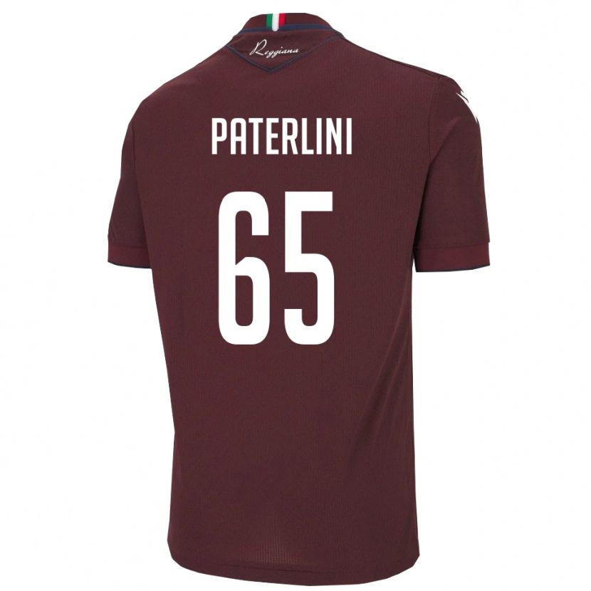Danxen Damen Federico Paterlini #65 Burgund Weiß Heimtrikot Trikot 2025/26 T-Shirt Österreich