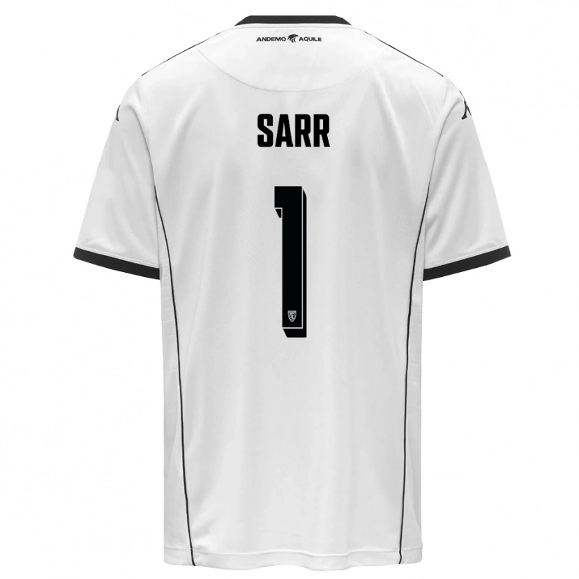 Danxen Damen Mouhamadou Sarr #1 Weiß Schwarz Heimtrikot Trikot 2025/26 T-Shirt Österreich